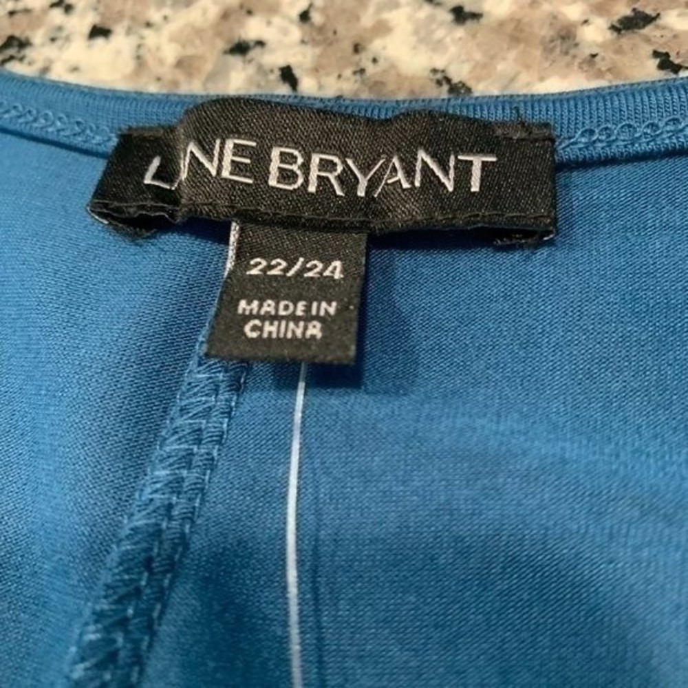 NWT Lane Bryant Women's Dress Cozy Stretch Jersey Maxi Size 22 - Picture 8 of 11